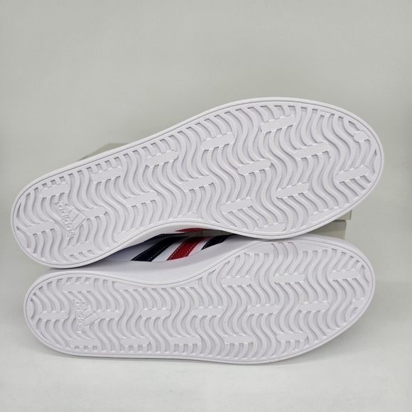 New adidas Vl Court 3.0 White Team Navy Blue Scarlet IF4465 Mens Shoes Size 10.5 main image 8